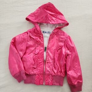 Vintage Hot Pink Hooded Jacket 3t
